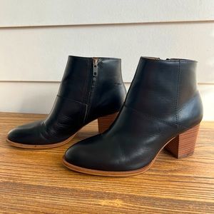 Madewell Rosie Ankle Boot Black Size 7.5